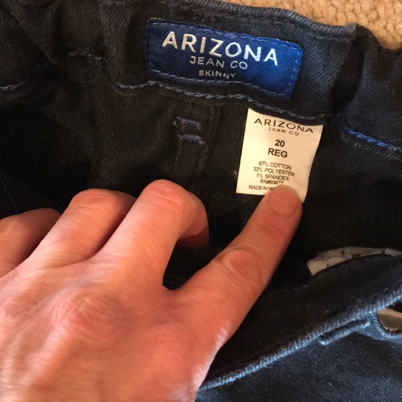 EUC Skinny Arizona Jeans Co 20 R - Picture 4 of 9